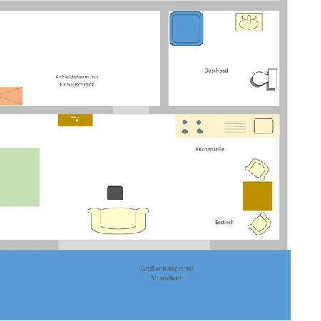 Appartements Fischerhus Glowe Eksteriør bilde